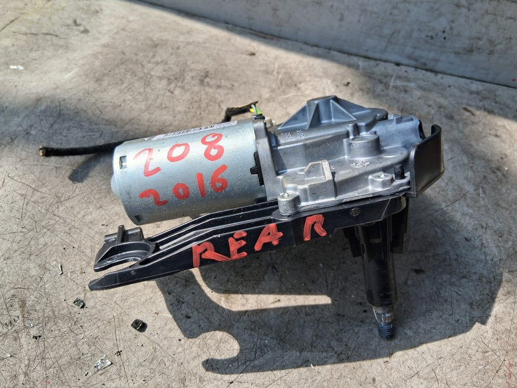 2016 PEUGEOT 208 REAR TAILGATE BOOTLID WIPER MOTOR 9673251380