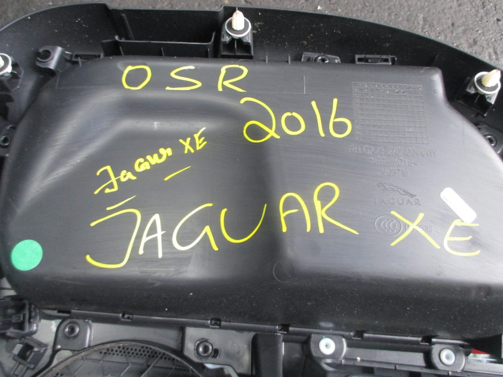 JAGUAR XE X760 2016 OSR DRIVER SIDE REAR DOOR CARD GX7327406AAW