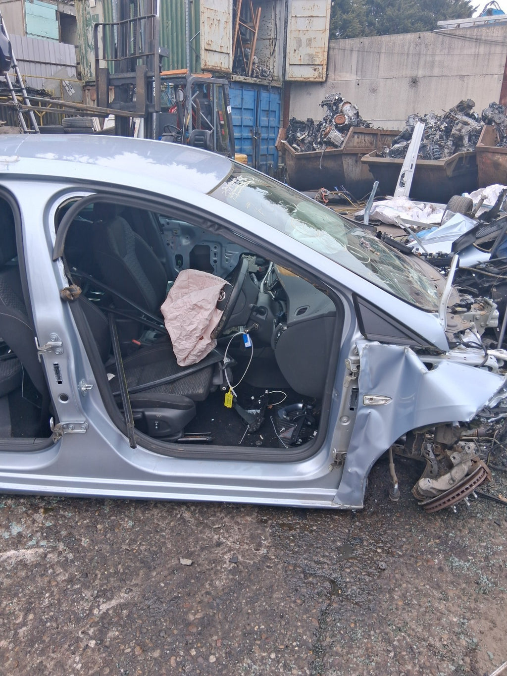 2019 VAUXHALL ASTRA K OSF DRIVER SIDE FRONT RIGHT QUARTER PANEL SILVER Z189