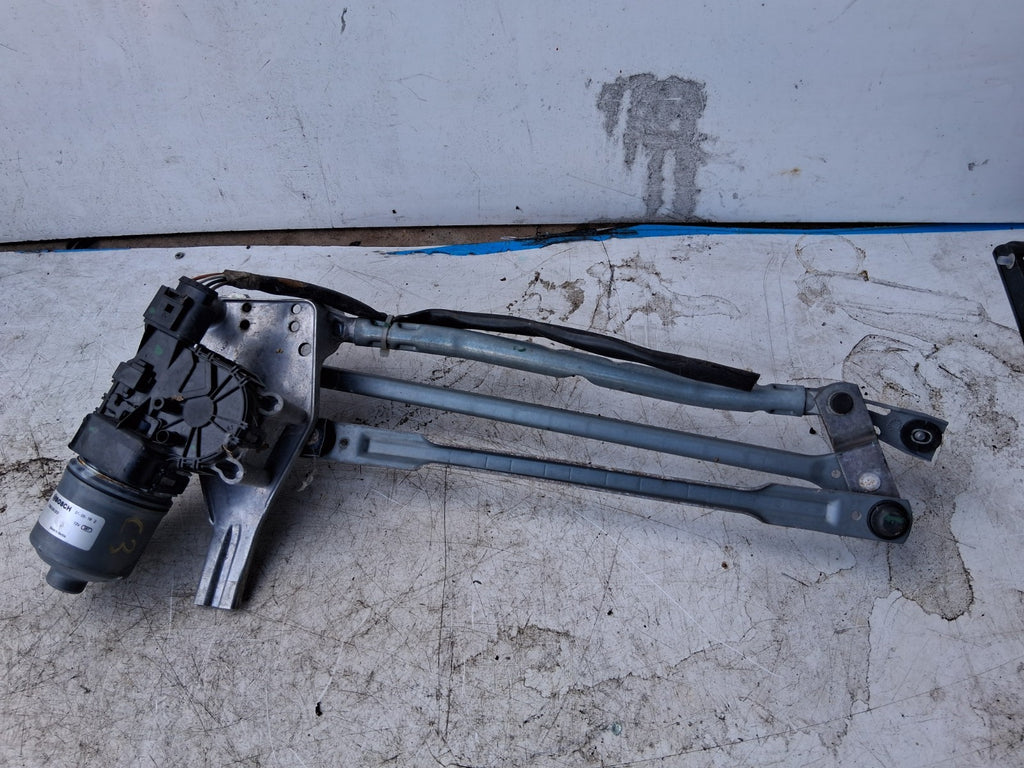 2013 CITROEN C3 MK3 FRONT WINDSCREEN WIPER MOTOR LINKAGES 9827963480