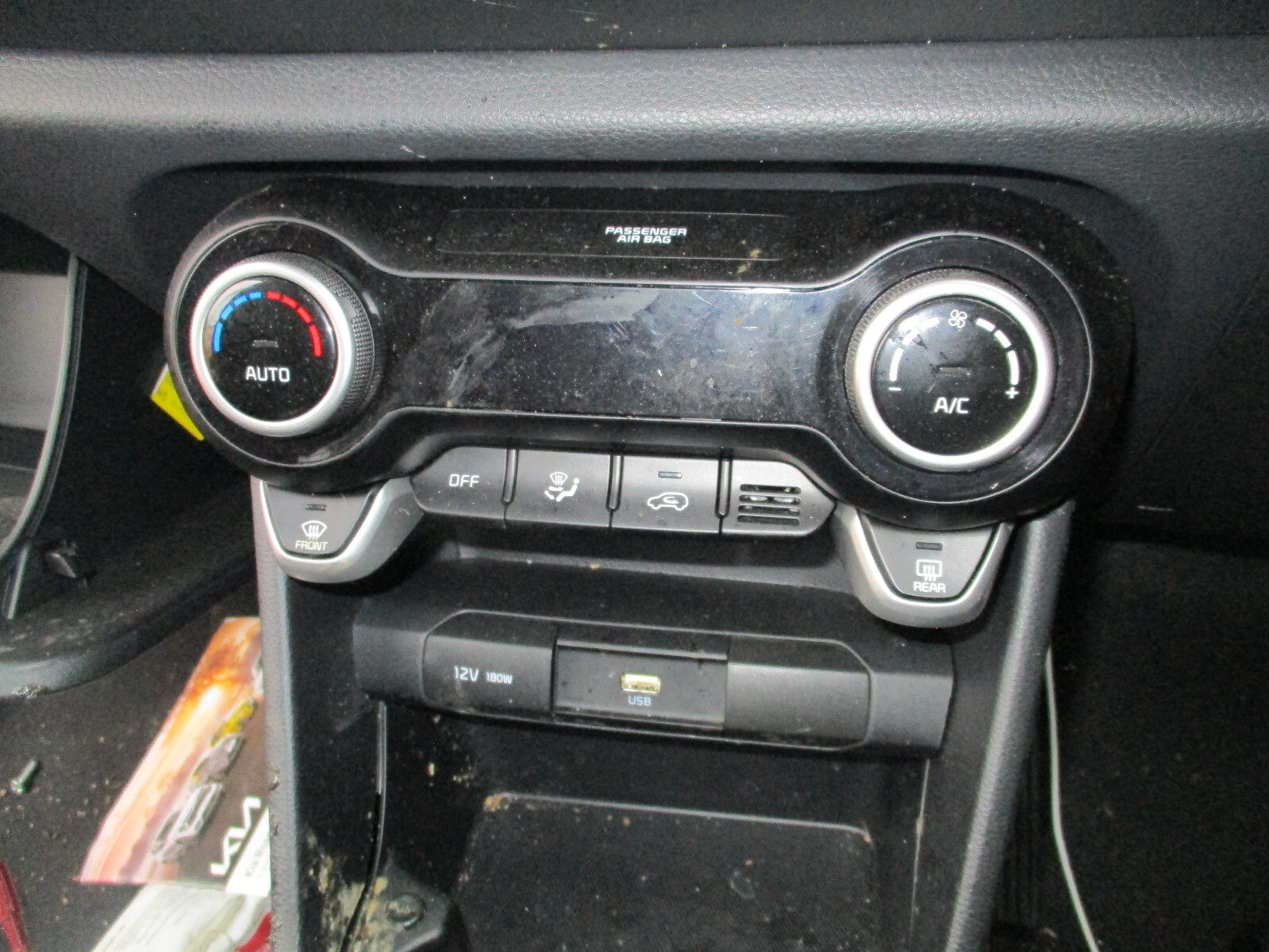 2023 KIA PICANTO MK3 JA DIGITAL HEATER AC CLIMATE CONTROL SWITCH PANEL