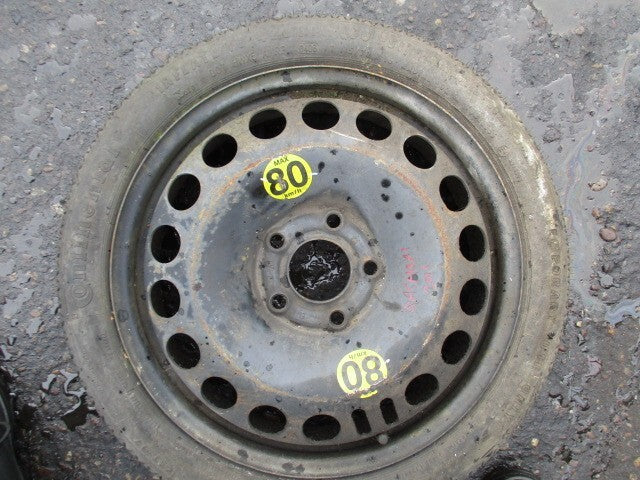 NISSAN QASHQAI J10 2010 EMERGENCY SPACESAVER WHEEL WITH TYRE T115/70R16