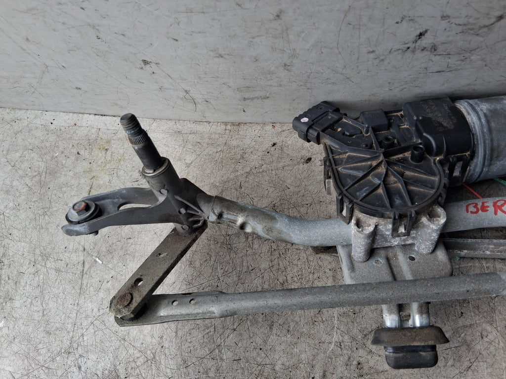 2018 CITROEN BERLINGO MK2 FRONT WINDSCREEN WIPER MOTOR & LINKAGE 9683100780