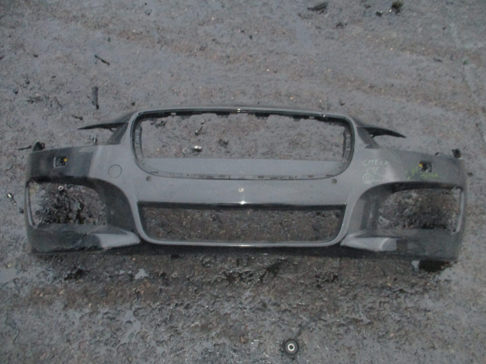 2017 JAGUAR XE R SPORT FRONT BARE BUMPER BLACK