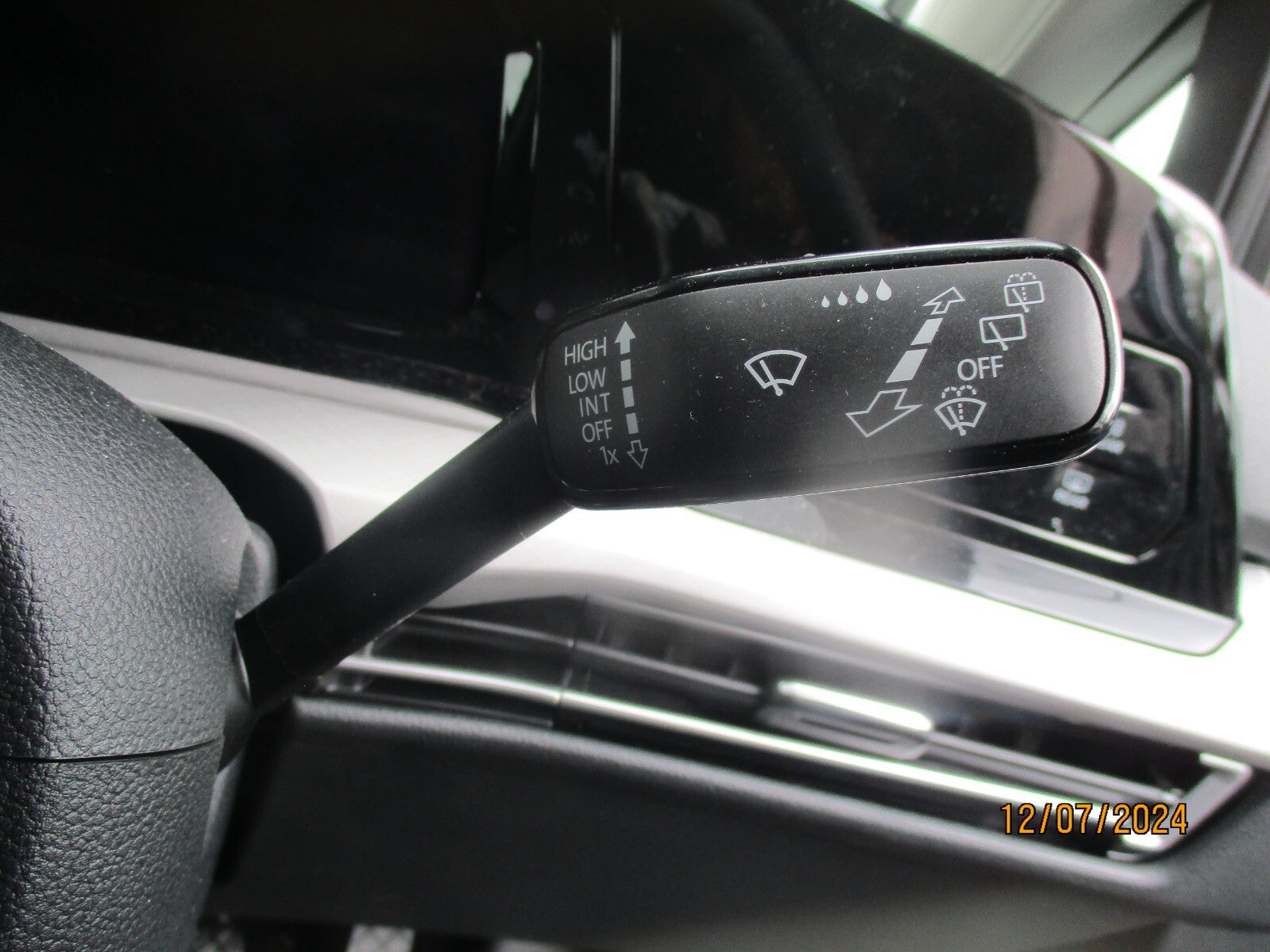 2023 VW VOLKSWAGEN GOLF MK8 WIPER INDICATOR STALK SWITCH SQUIB