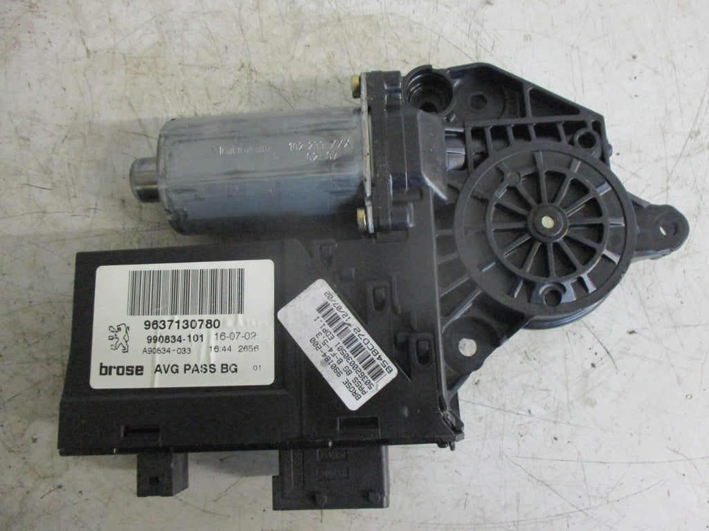 PEUGEOT 307 NSF PASSENGER SIDE FRONT ELECTRIC WINDOW MOTOR 9637130780
