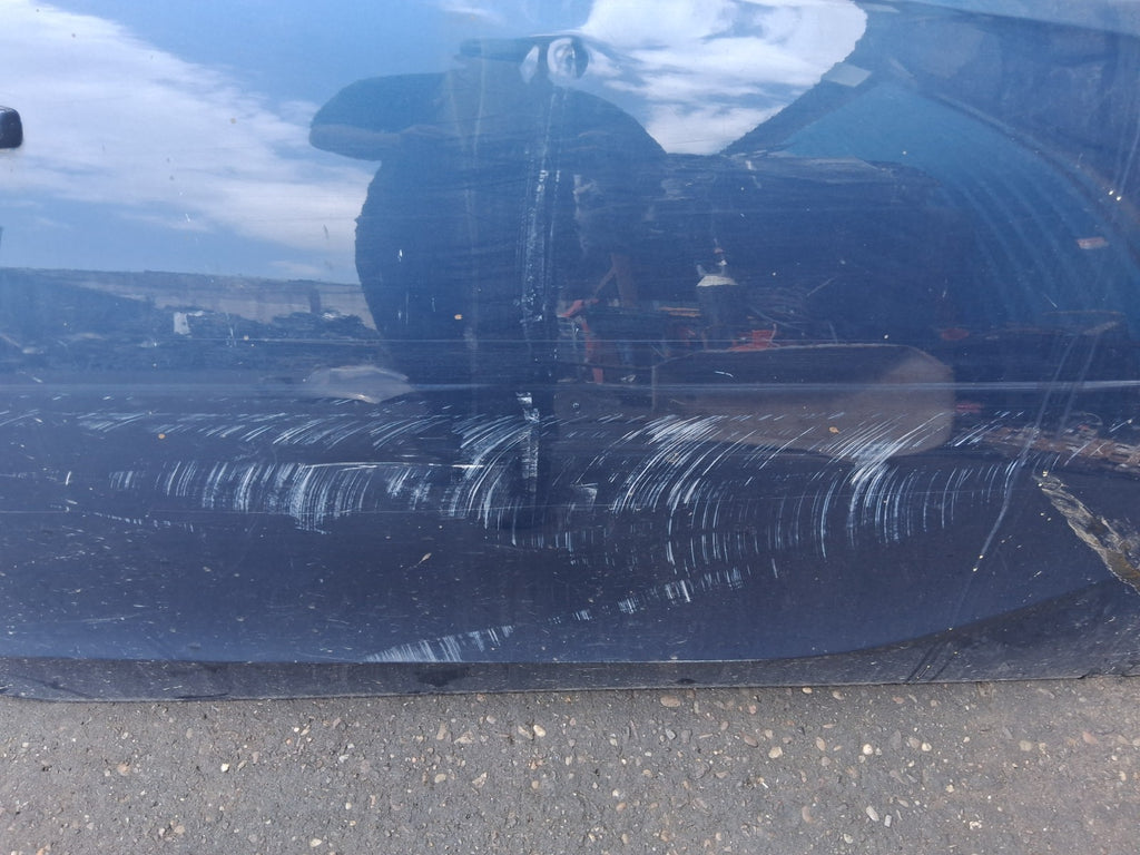 2017 VAUXHALL CORSA E OSF DRIVER SIDE FRONT RIGHT BARE DOOR DARK SEA BLUE Z22W