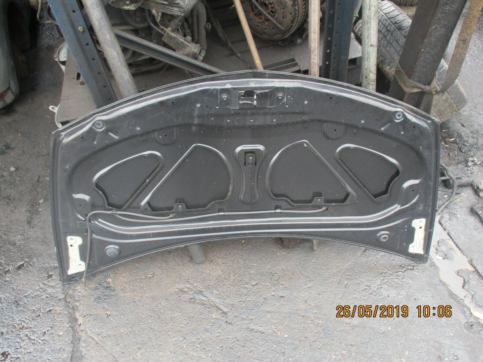 RENAULT CLIO MK3 BONNET PANEL BLACK