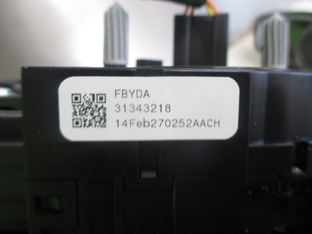 VOLVO V40 2014 WIPER INDICATOR STALK SWITCH SQUIB CONTROLS