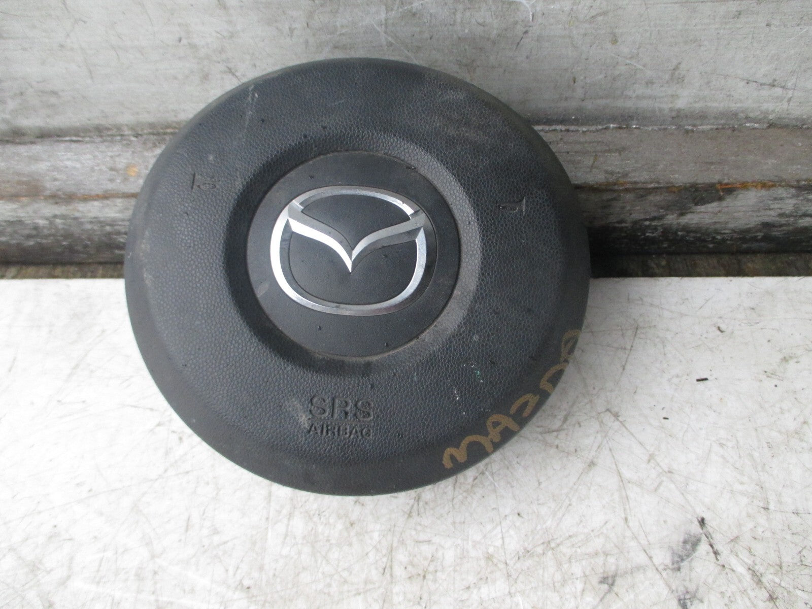 MAZDA 2 2008 MK2 STEERING WHEEL AIRBAG DF7357K0002