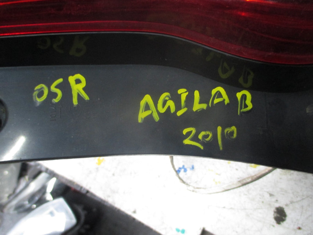 VAUXHALL AGILA 2010 NSR PASSENGER SIDE REAR LIGHTR  89071627