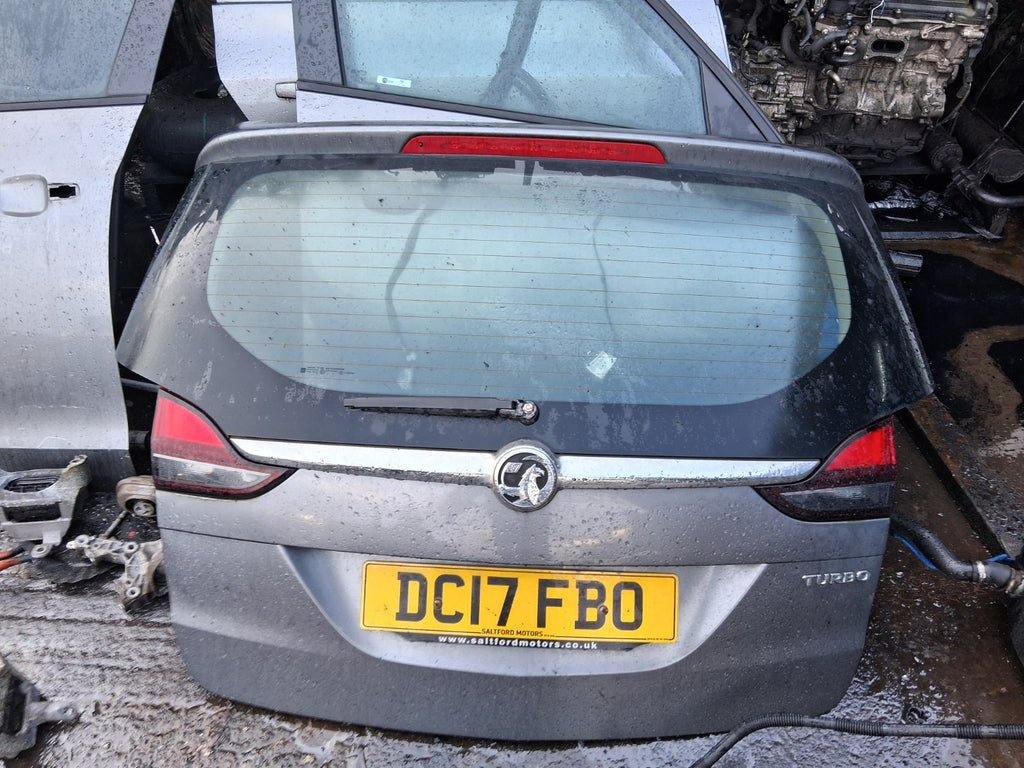 2017 VAUXHALL ZAFIRA C TOURER COMPLETE REAR TAILGATE BOOTLID GREY