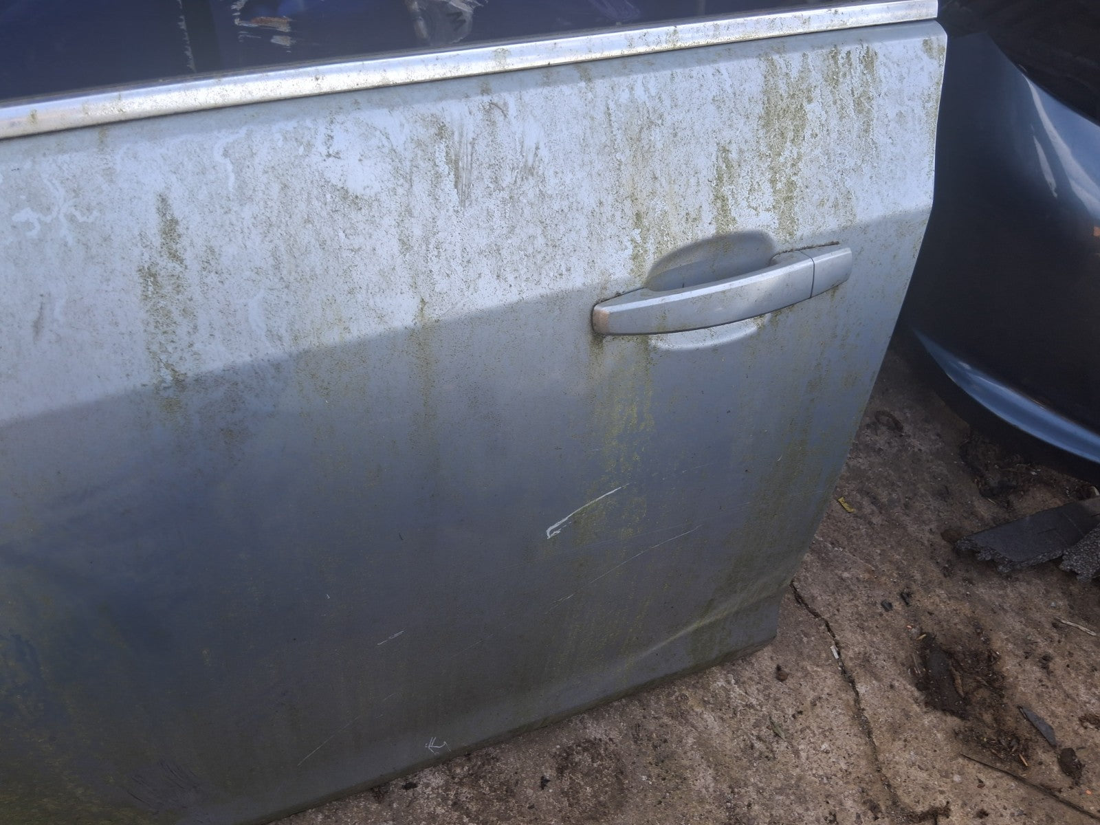 2012 VAUXHALL ASTRA J NSF PASSENGER SIDE FRONT BARE DOOR SHELL BLUE
