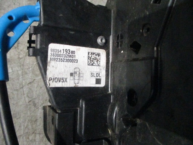 2024 VAUXHALL ASTRA L NSF PASSENGER LEFT DOOR LOCK MECHANISM 9835419380
