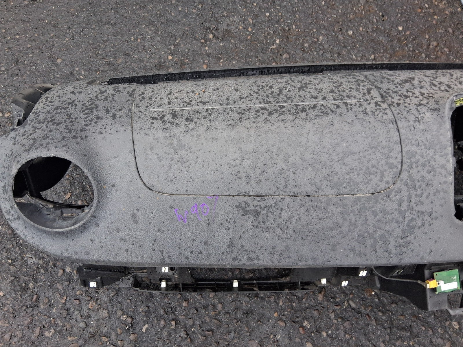 2021 MERCEDES BENZ SPRINTER W907 BARE DASH DASHBOARD PANEL