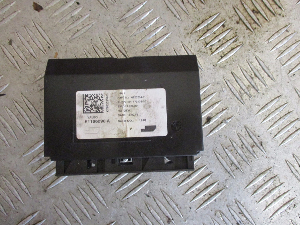 BMW 1 SERIES F20 2016 116D AIR CONDITIONING CONTROL MODULE ECU 6820234-01