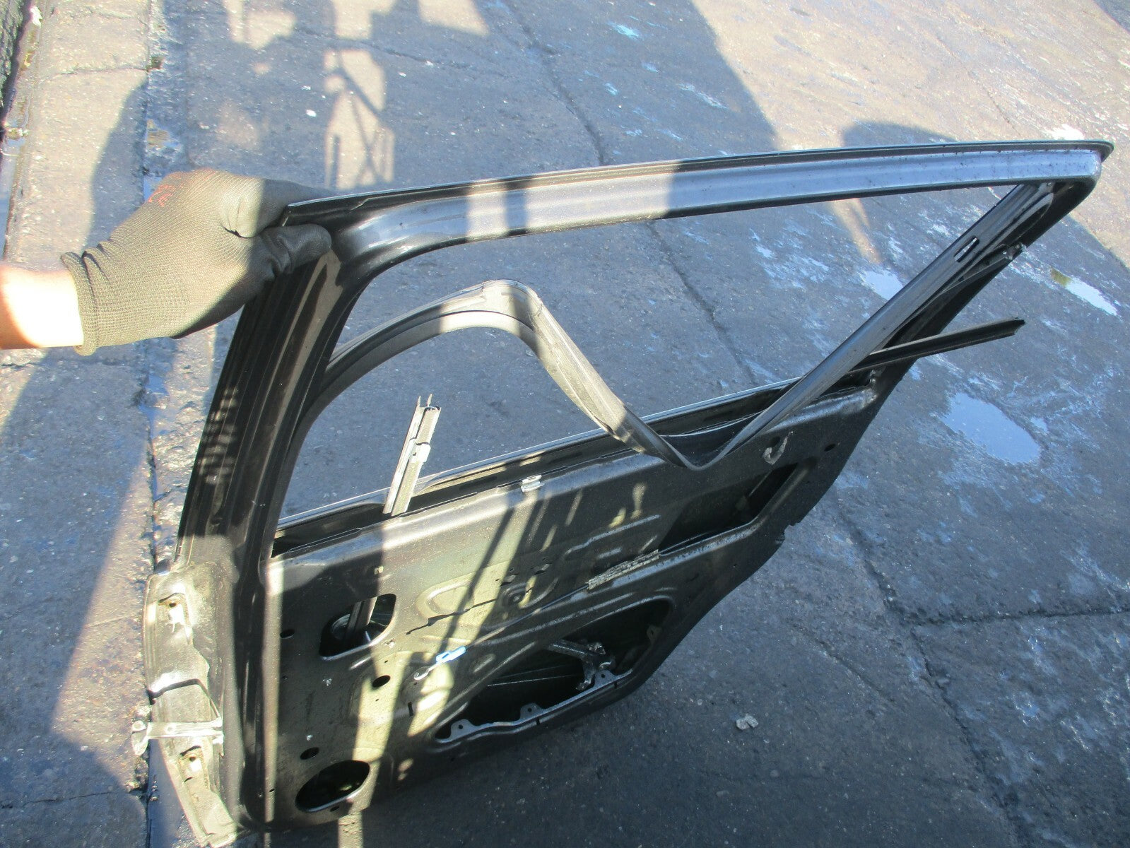 VAUXHALL ZAFIRA B MK2 OSR RIGHT OFF DRIVER SIDE REAR DOOR GREY