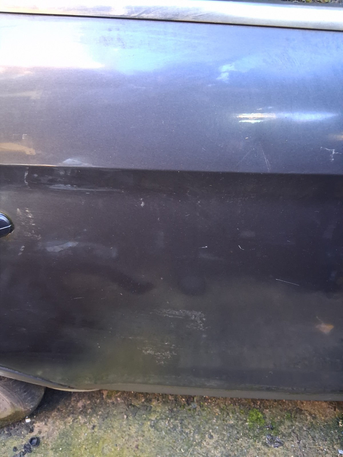 2009 FORD KUGA MK1 OSR DRIVER SIDE REAR RIGHT COMPLETE DOOR SEA GREY H8