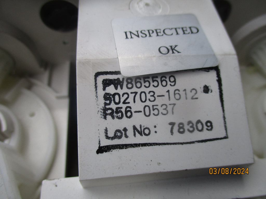 2009 PROTON SAVVY AC HEATER CONTROL CLIMATE PANEL PW865569