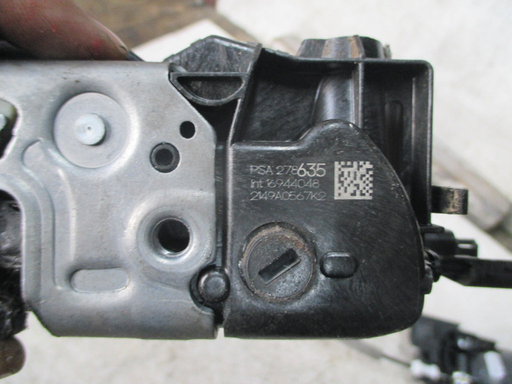 CITROEN C5 AIRCROSS 2020 OSF DRIVER SIDE FRONT DOOR LOCK MECHANISM