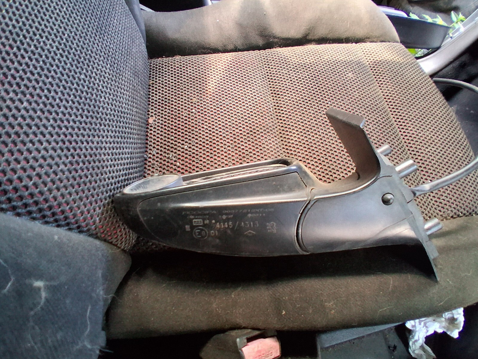 2006 PEUGEOT 307 NSF PASSENGER SIDE FRONT LEFT WING MIRROR GREY 41454313
