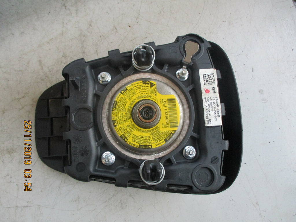 VAUXHALL ASTRA J MK6 2013 STEERING WHEEL AIRBAG SAFETY BAG UNIT 13480288
