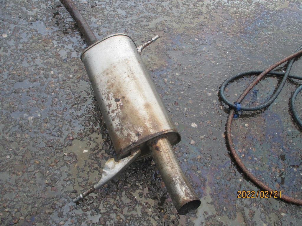 PEUGEOT PARTNER 2014 MK2 COMPLETE EXHAUST BACK BOX FLEXI PIPE