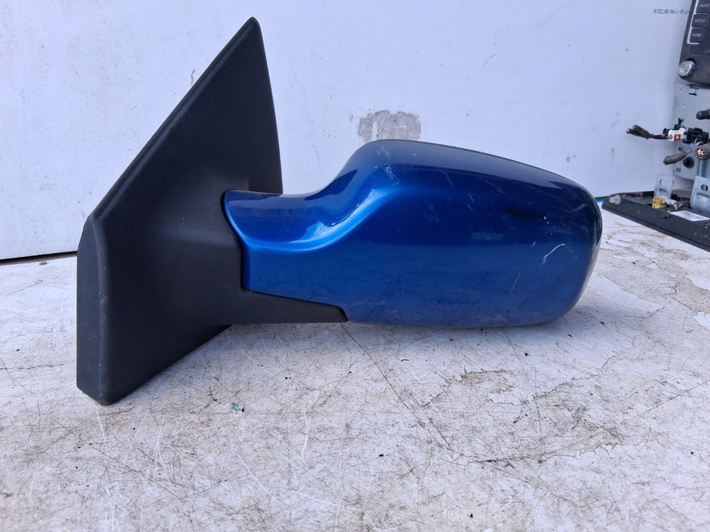 2008 RENAULT CLIO MK3 NSF PASSENGER SIDE FRONT ELECTRIC WING MIRROR BLUE