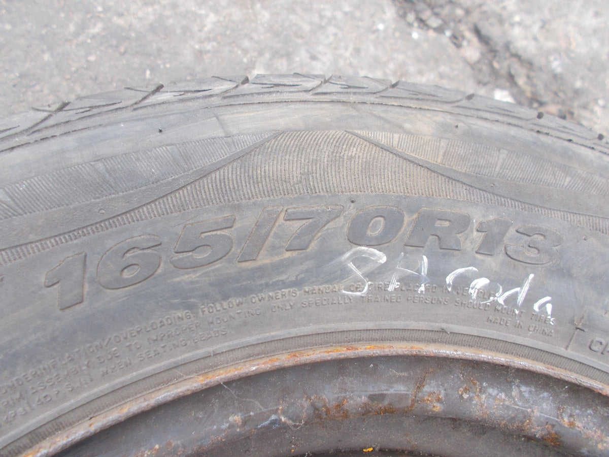 SKODA FABIA ARROWSPEED 13 INCH 4 STUD STEEL WHEEL 165/70 R13