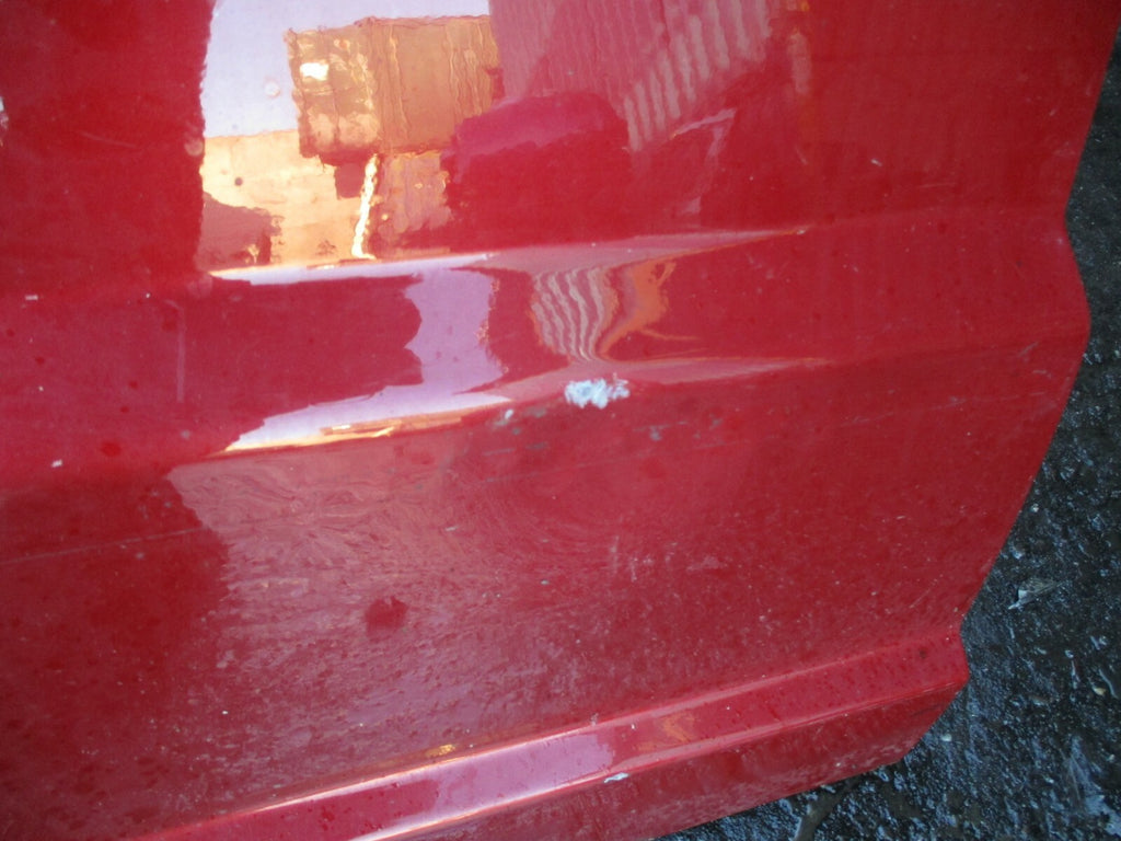 DODGE CALIBER 2008 COMPLETE OSR DRIVER SIDE REAR DOOR GLASS HANDLE CARD IN RED