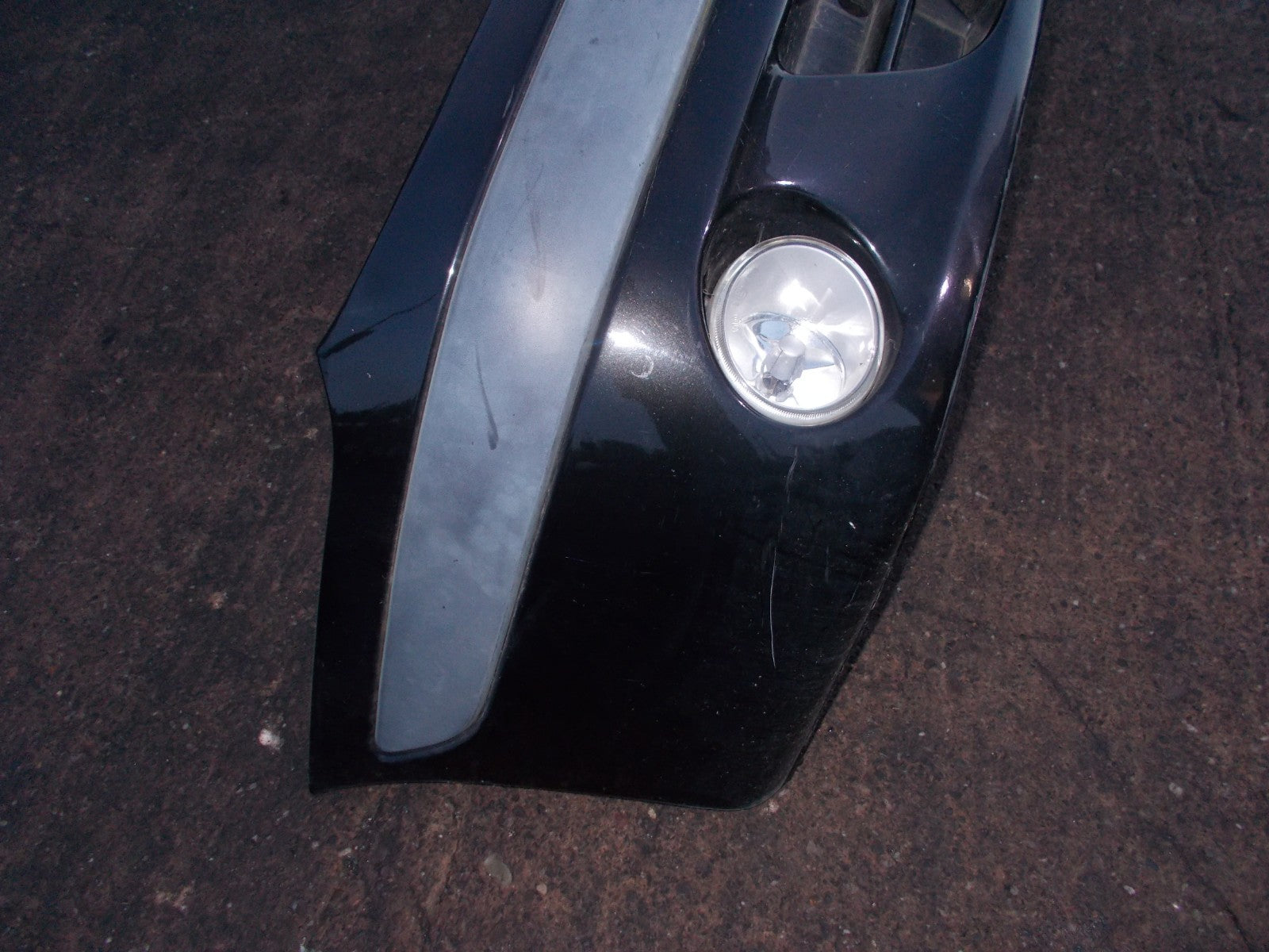 RENAULT SCENIC 2003 MK1 FRONT BUMPER BLACK