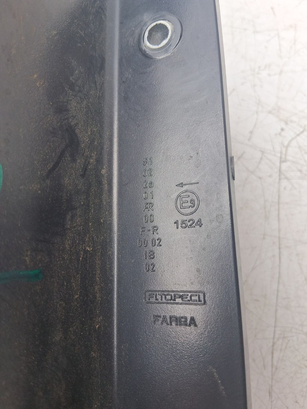 2016 FIAT FIORINO NSR NEAR LEFT PASSENGER SIDE REAR TAIL LIGHT 01391433080E