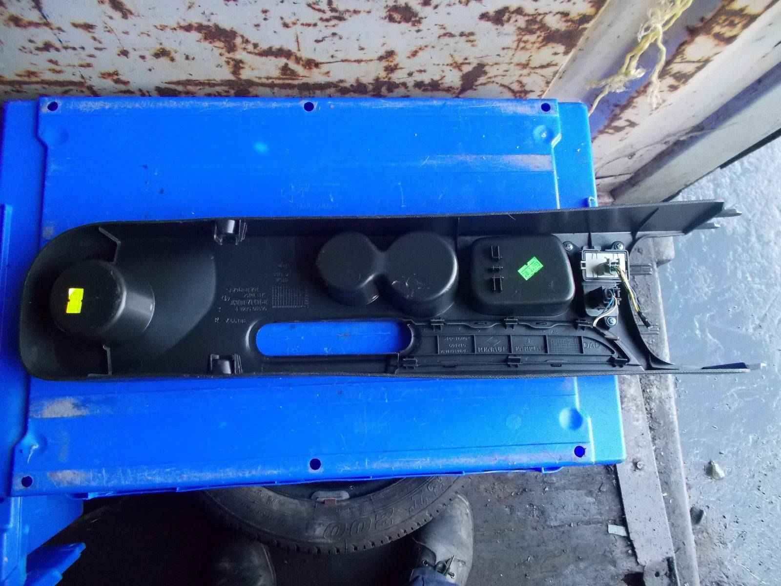 2015 RENAULT CLIO MK4 CENTRE CONSOLE CUP HOLDER HANDBRAKE TRIM 969105848