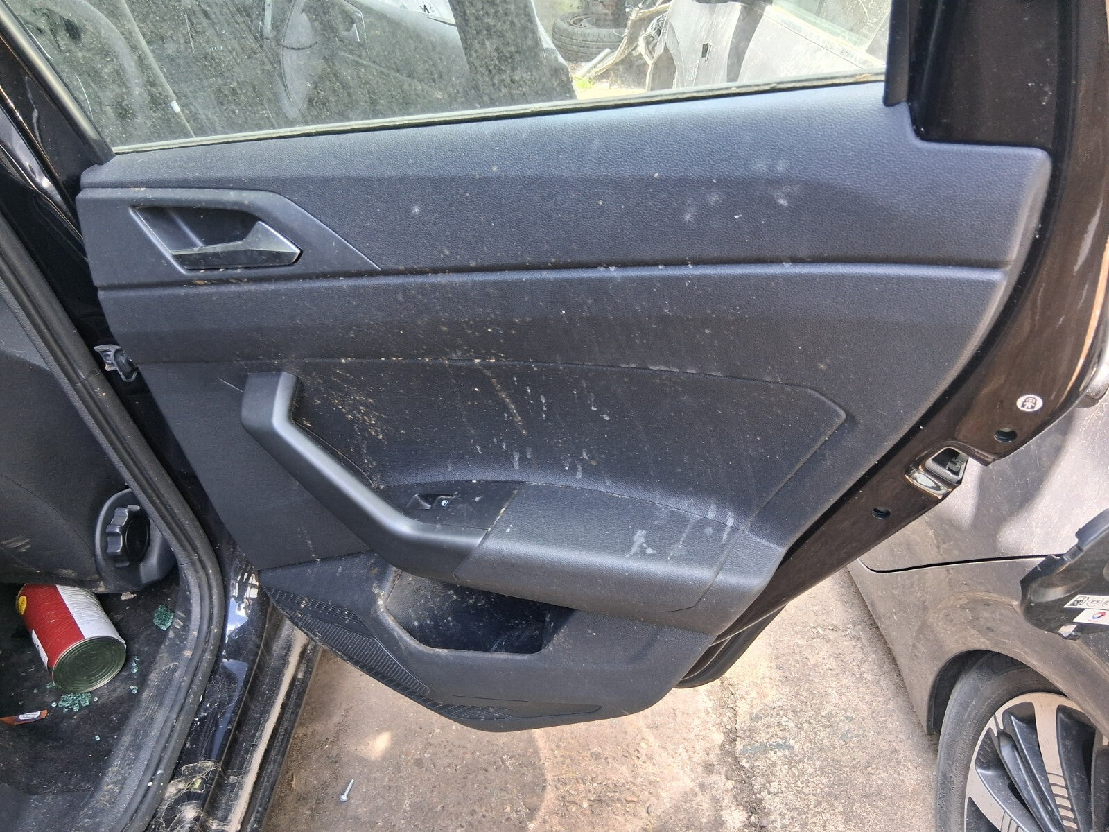 2024 VW POLO MK6 FACELIFT OSR DRIVER SIDE REAR DOOR CARD WITHOUT SWITCH