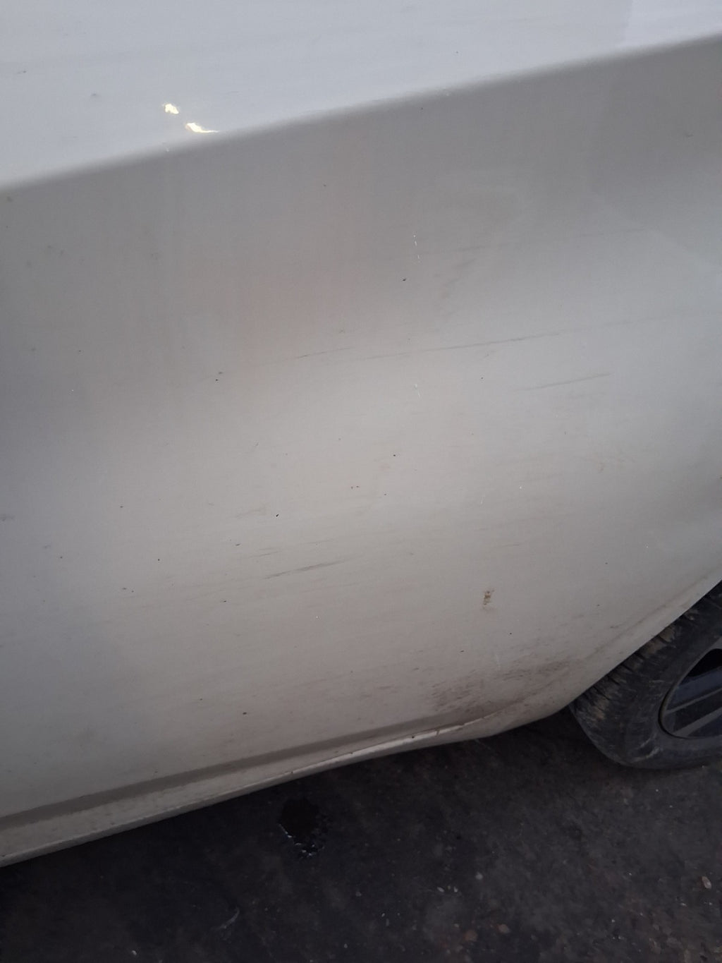 2018 NISSAN MICRA K14 NSR PASSENGER SIDE REAR LEFT BARE DOOR IVORY D16