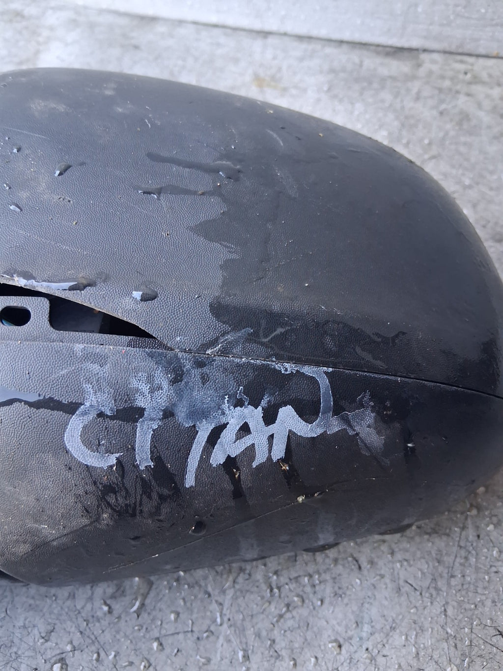 2017 MERCEDES CITAN SIDE FRONT MANUALFOLD WING MIRROR