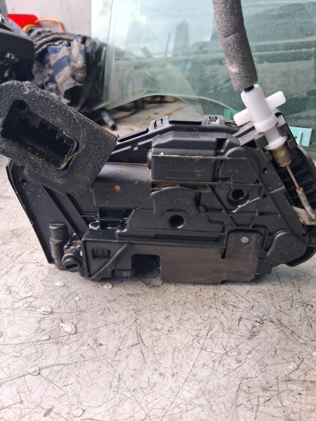 2023 VOLKSWAGEN TIGUAN NSR PASSENGER SIDE REAR DOOR LOCK MECH 5NA839015D