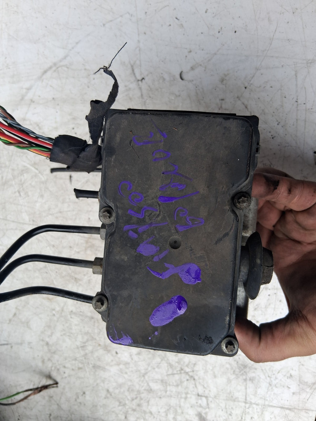 2010 FIAT 500 LOUNGE MK1 ABS PUMP CONTROL MODULE UNIT 0265801036