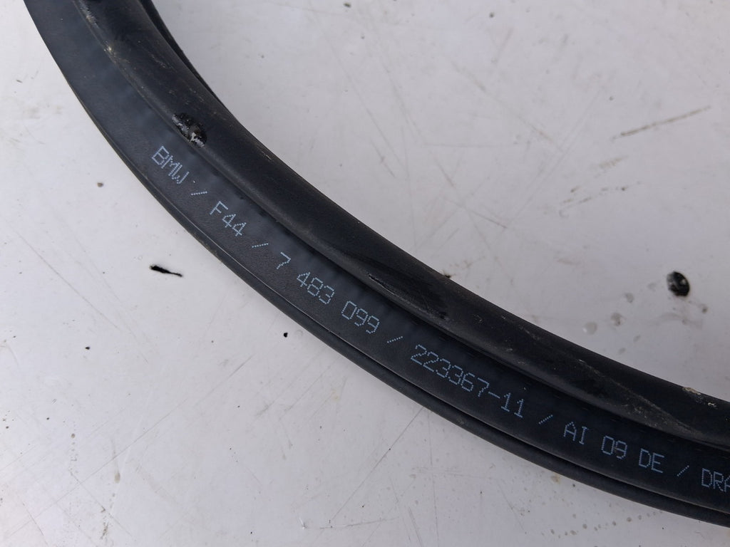 2024 BMW 2 SERIES F44 COUPE NSR PASSENGER REAR LEFT DOOR RUBBER SEAL 223367