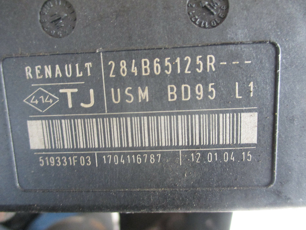 RENAULT MEGANE 1.5 DCI BCM BODY CONTROL MODULE 284B65125R