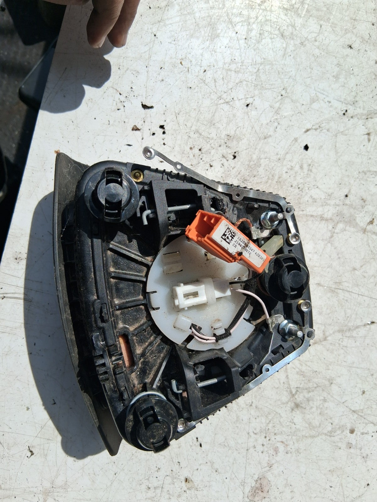 2016 VOLVO V40 DRIVERS STEERING WHEEL AIRBAG 31426789