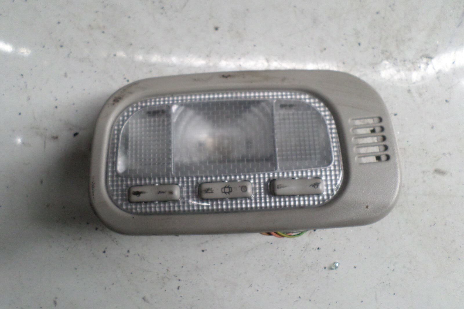 PEUGEOT 207 2007 INTERIOR COURTESY MAP ROOF LIGHT 9653776177 SWITCH PANEL