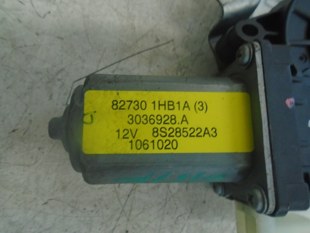 NISSAN MICRA 2016 MK4 OSF FRONT DRIVER SIDE WINDOW REGULATOR 807001HB2A