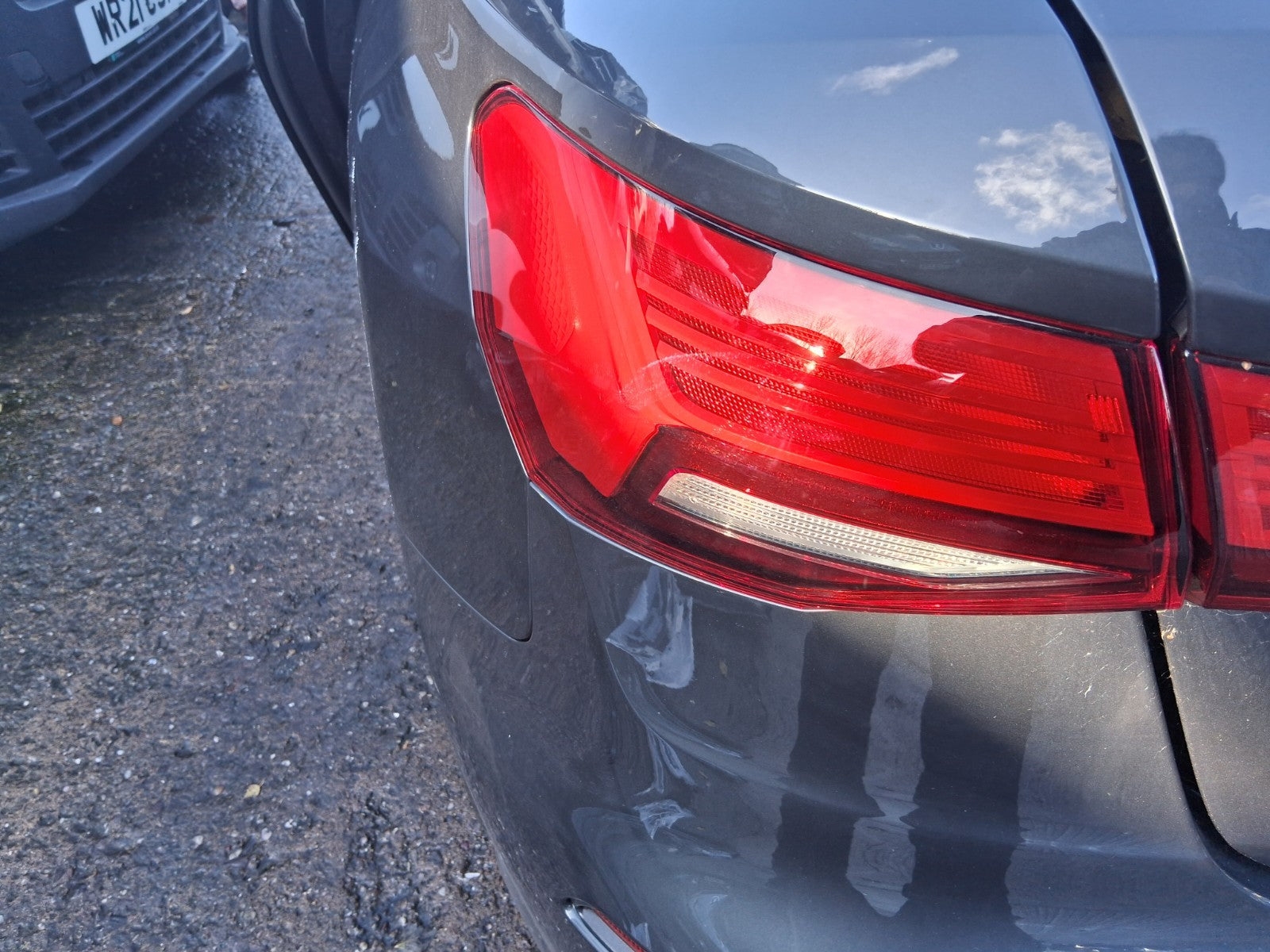 2025 AUDI A3 8Y HATCHBACK FACELIFT COMPLETE REAR END MANHATTAN GREY LX7L