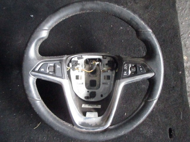 2015 VAUXHALL ASTRA J MULTIFUNCTIONAL STEERING WHEEL 13351021