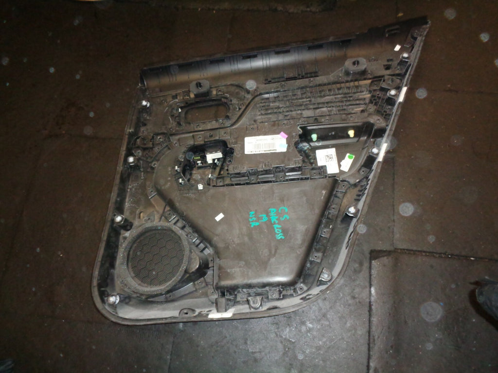 CITROEN C5 AIRCROSS 2019 NSR PASSENGER SIDE REAR DOOR DOORCARD