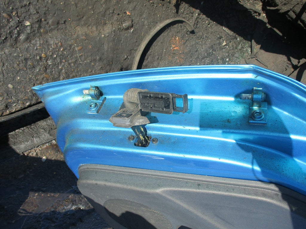 SEAT IBIZA 6J 3 DOOR OSF DRIVER SIDE FRONT COMPLETE DOOR LW5N BLUE