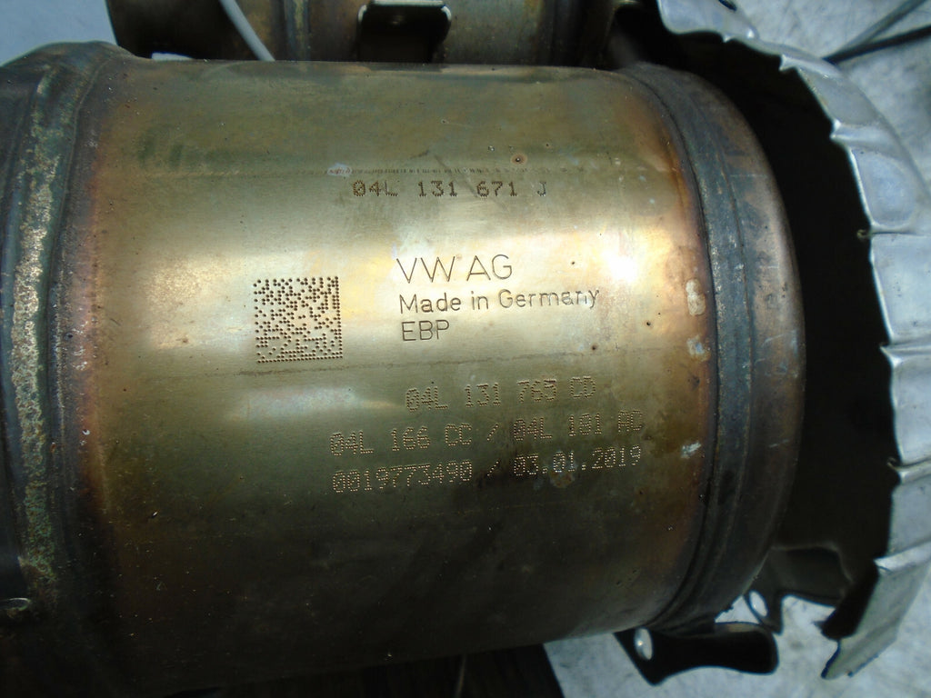 VW VOLKSWAGEN TIGUAN GOLF MK7 2016-20 2.0 DIESEL PARTICULATE FILTER 04L131671J