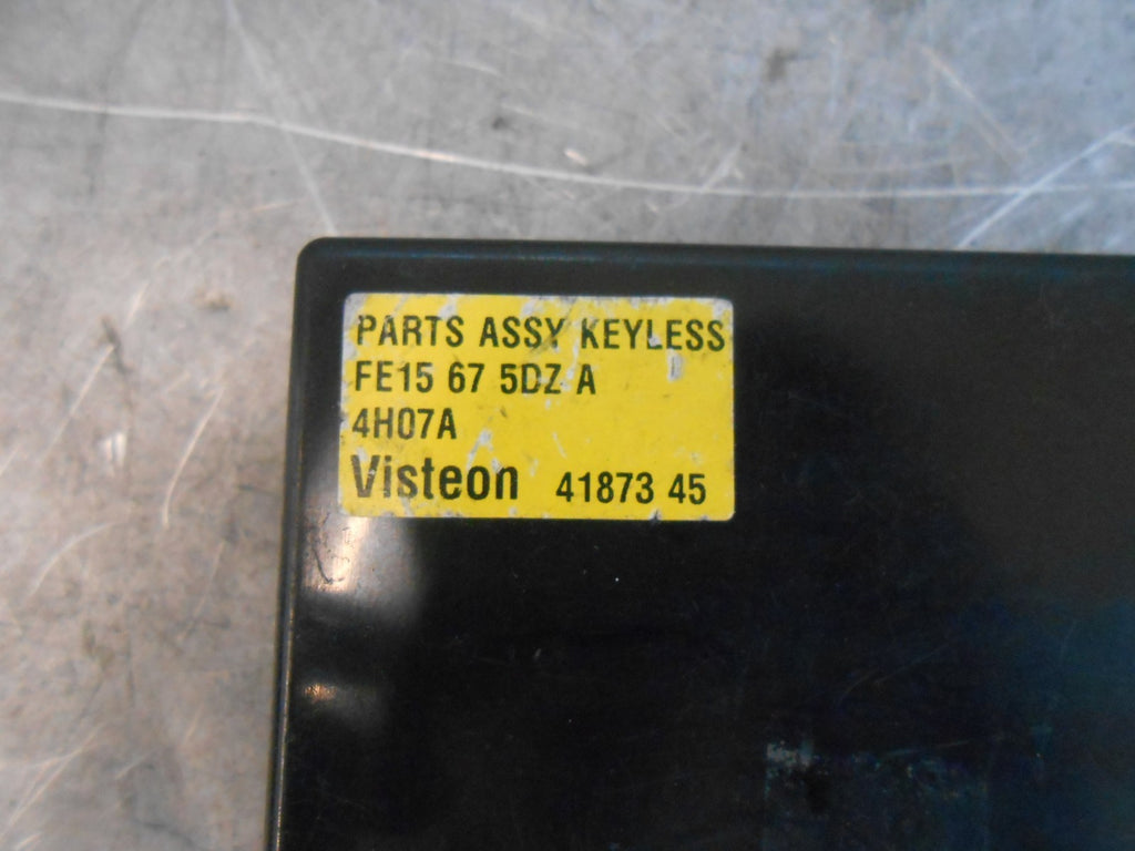 MAZDA RX8 SE17 COUPE 2006 KEYLESS ENTRY CONTROL MODULE ECU FE15675DZA