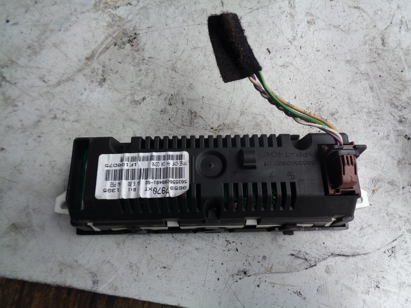 CITROEN C2 2004 DIGITAL DISPLAY UNIT 96597970XT